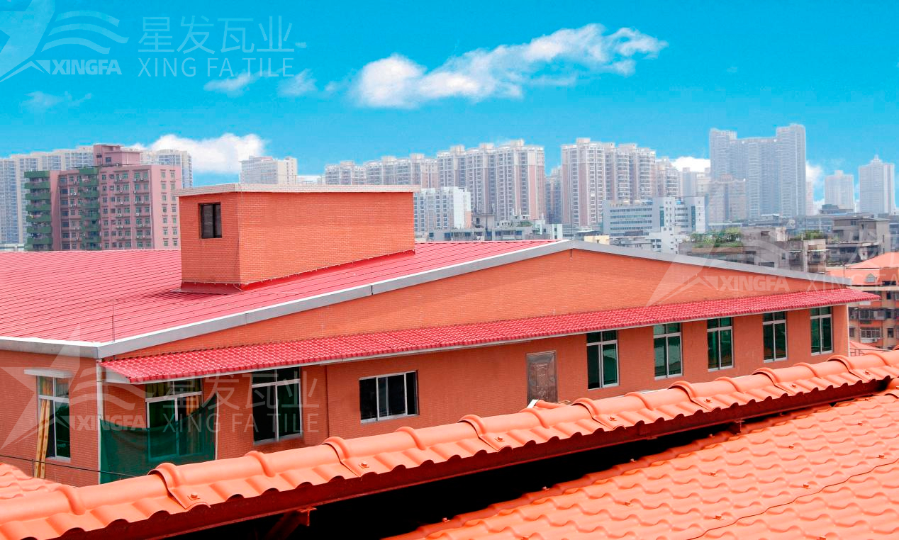 广州树脂瓦非常适用于农村房屋的改造，既实用，性价比又高！
