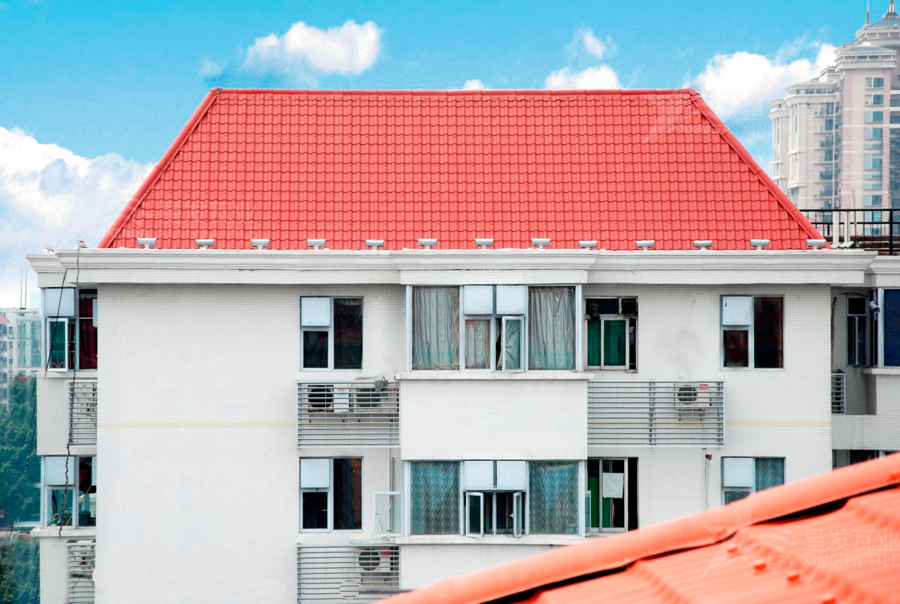 广州自建房120平方的房子屋顶用合成树脂瓦大概多少钱？